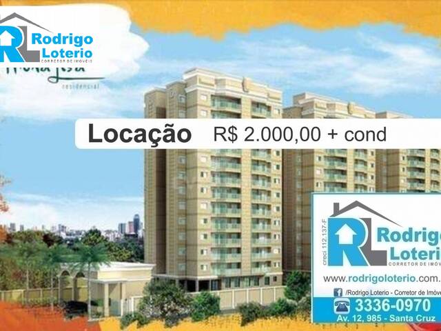 #793 - Apartamento para Locação em Rio Claro - SP - 1