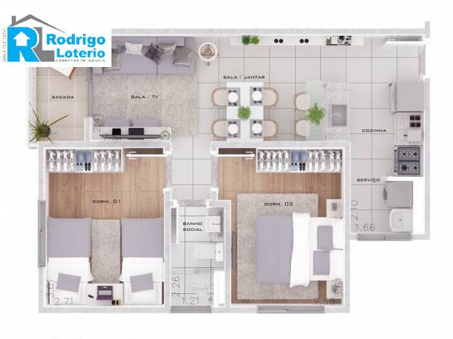 Apartamento para Venda em Ipeúna - 4